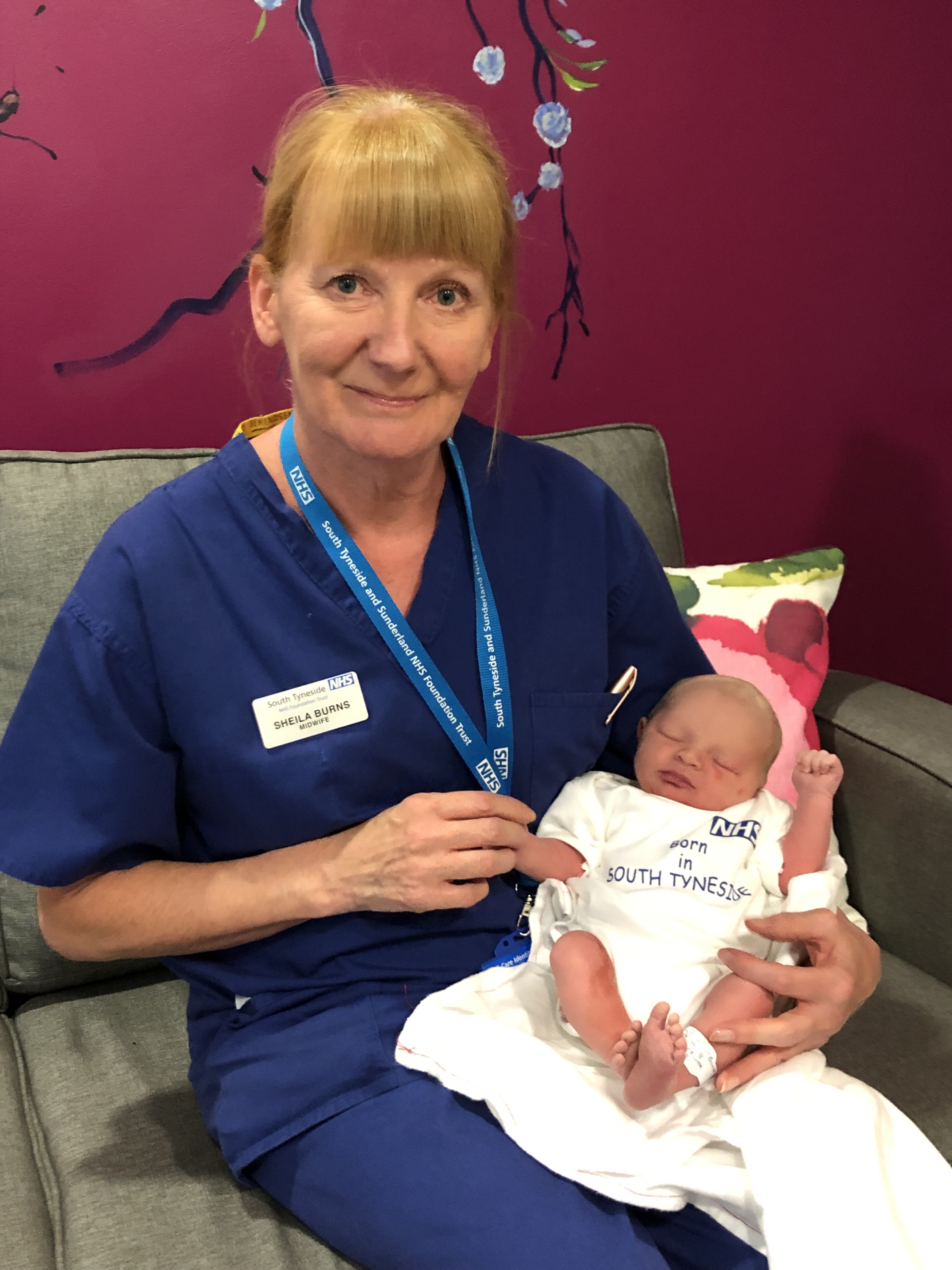 Midwife Sheila Burns and baby Mila.jpg